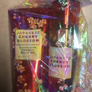 Japanese Cherry Blossom set (ultra shea body cream and splash)